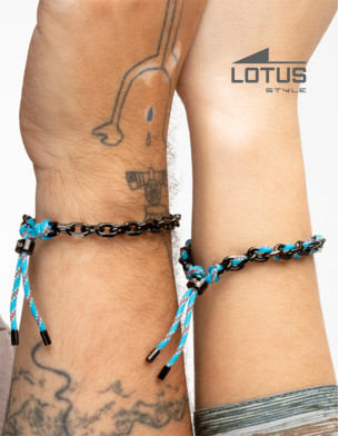 LOTUS STYLE UNISEX'S STAINLESS STEEL BRACELET